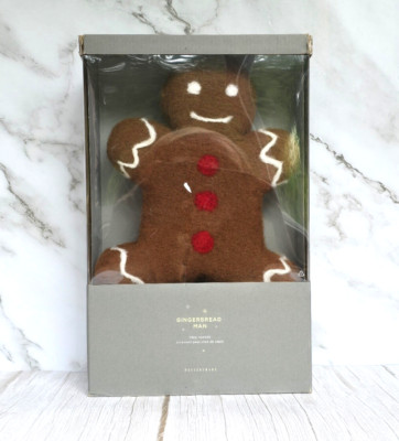 Pottery Barn Gingerbread Mr Spice Christmas Tree Topper ~ BRAND NEW