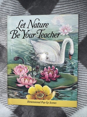 Gift Book LET NATURE BE YOUR TEACHER Book Amazing  Dimensional Pop Up Scenes