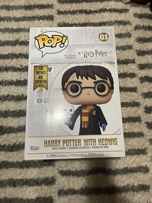 Funko Pop! 18 Inch Harry Potter with Hedwig Super Sized Pop! Vinyl Figure  #48054 889698480543| eBay
