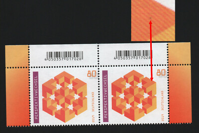 Bund 3497 f2f  ** Eckrandpaar