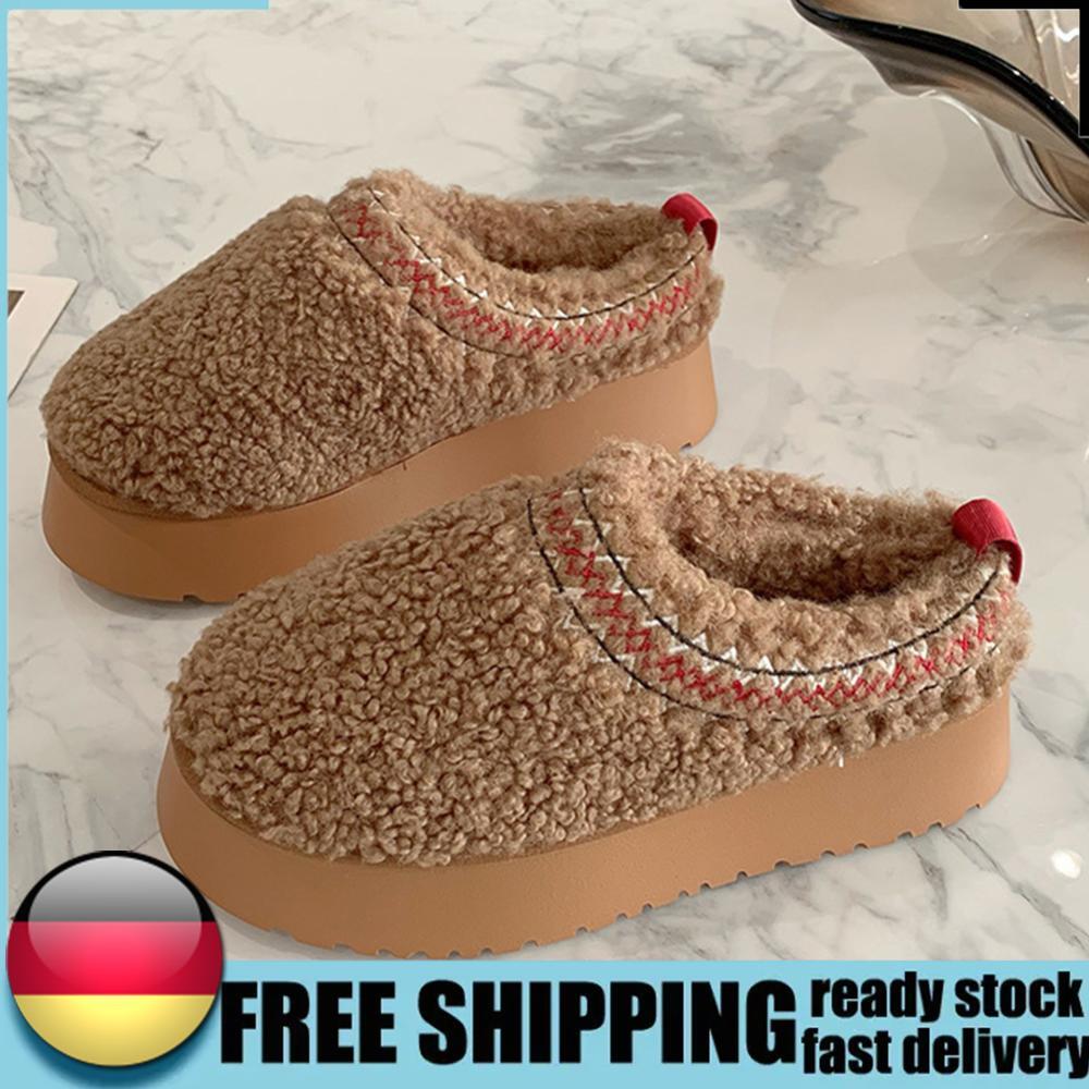 APL Pantofole donna calde morbide invernali suola spessa ciabatte termiche per la casa