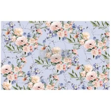 Lavender Fleur Re-design with Prima Mulberry Tissue Decoupage Paper