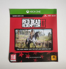 [Game Add On] Red Dead Redemption 2 War Horse & Outlaw Survival Kit Xbox One