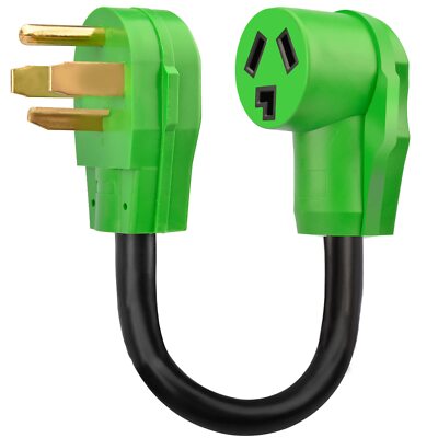 Dryer Adapter Cord 3 Prong to 4 Prong 30Amp NEMA 14-30P Male to 10-30R Femal