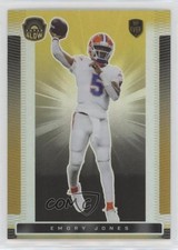 2021 Super Glow Sports Inaugural Edition Gold Whatnot Emory Jones #18 0n0m