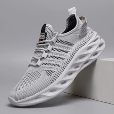 MENS WOMENS GYM FITNESS RUNNING TRAINERS - CASUAL GYM WALKING SPORTS SHOES SIZE