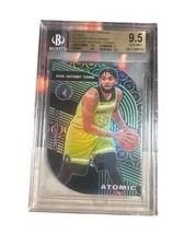 Panini 2019-20 Obsidian Karl-Anthony Towns Atomic Etch Green #13 BGS 9.5 /25
