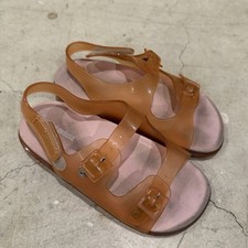 Mini Melissa Sandals Girls 12 Pink Orange Jel...