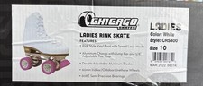 Chicago CRS400-01 Women's Roller Skates - White/Pink, Size 10