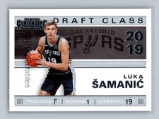 2019-20 Panini Contenders #19 Luka Samanic 2019 Draft Class Contenders