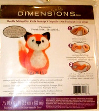 Dimensions Red Fox Needle Felting Kit - NEW In Package  56 
