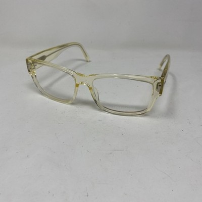 Tom Davies Eyewear TD510 Col 1386 54-16-140 Honey Crystal Clear Yellow TC40