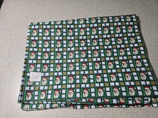 Christmas Santa Claus Face Fabric Snow 1 Yard Unbranded All Over Print