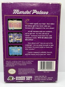 Mendel Palace NES (Nintendo System, 1990) CIB Complete - Authentic - Tested