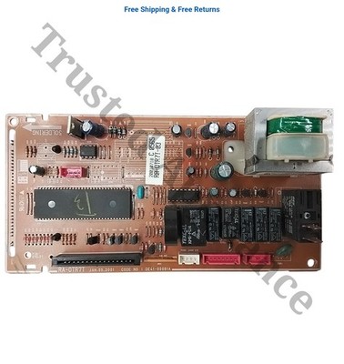 GE Microwave Control Board WB27X10508 DE41-00081A RA-0TR7T 20031219A1142 ASMN