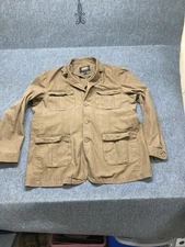 Guide Gear Hunting Coat Men’s Size XL Brown Long Sleeve Button Up
