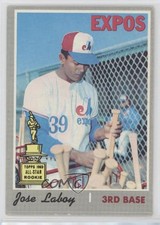 1970 Topps Coco Laboy Jose Laboy #238 13in