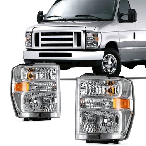 For Ford E150 E250 E350 E450 Econoline Van 2008 2014 Headlights for-ford-e150-e250-e350-e450-econoline-van-2008-2014-headlights
