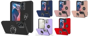 Pour Motorola Moto G Play 2024 ​XT2413V CHIEF RingStand Couverture téléphonique hybride