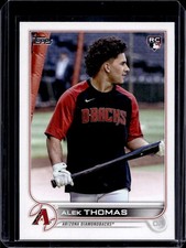 Alek Thomas 2022 Topps Update #US212b