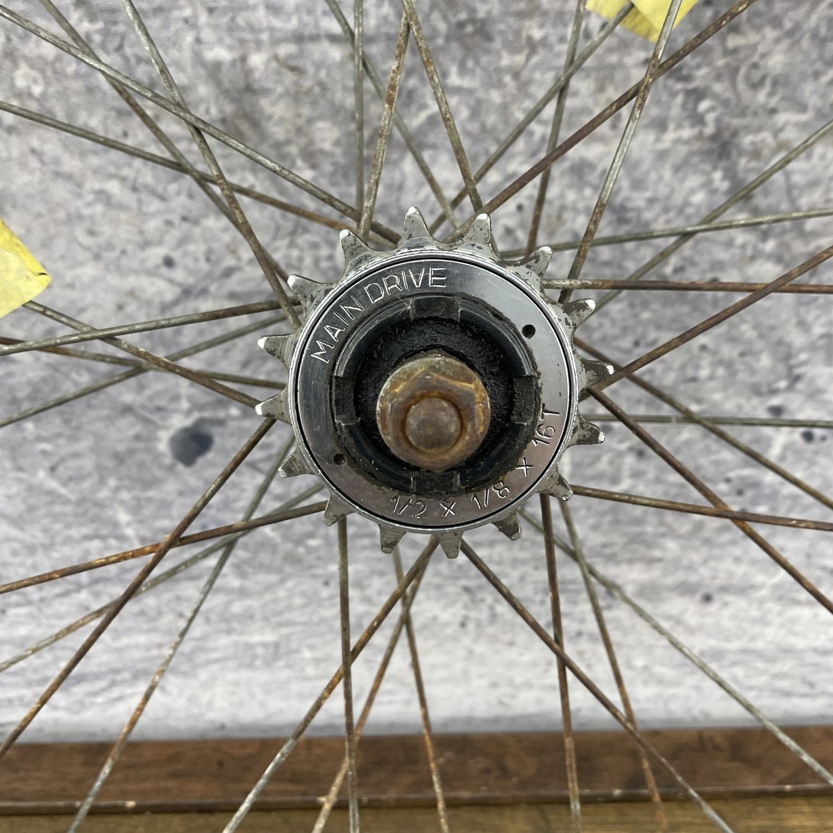 Roue Arrière Vintage GT BMX 20 Pouces – Alliage Années 80-90 – Pour Old School BMX