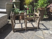 Antique Vintage Rustic Milk Churn Holder Plant Stand Garden Planter AF