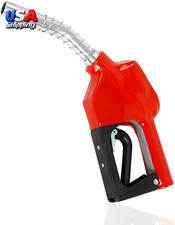 3/4" NPT Auto Fuel Nozzle, Auto Shut off Fuel Nozzle with 3-Speed Padl