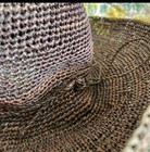 Helen Kaminski Women's brown Hand Crocheted Raffia Wide Brim Sun Hat — photo 10