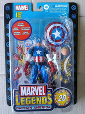 Marvel Legends Captain America 20th Anniversary Moc New