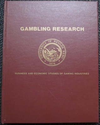 GAMBLING RESEARCH University of Nevada-Reno 1988 Vol. 2 William Eadington CASINO