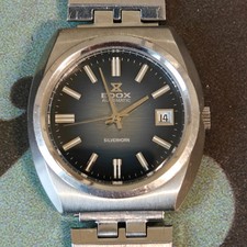 Orologio Edox Silverhorn anni 70 svizzero automatico vintage