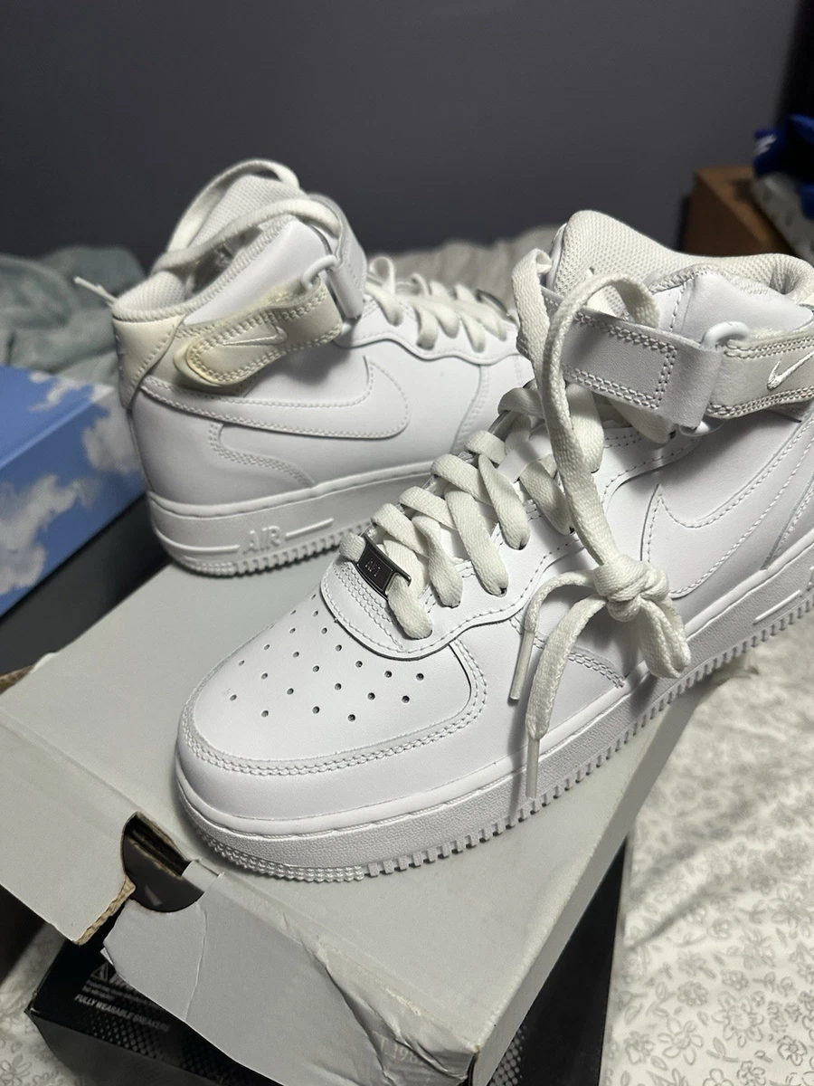 Nike Air Force 1 Mid White for Sale | Authenticity Guaranteed | eBay