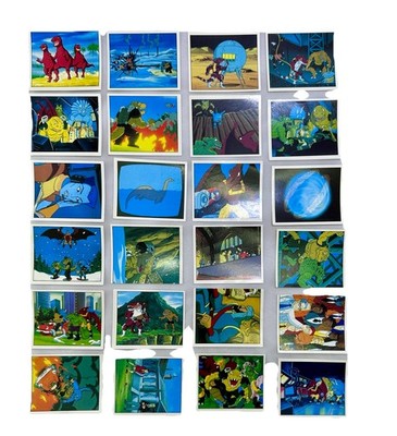 EXTREME DINOSAURIER PANINI AUFKLEBER LOT 26 NO DOUBLE 1998 VINTAGE BKN