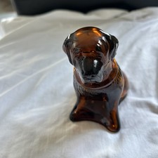 Vintage Collectible Empty Avon Saint Bernard Aftershave Container (25a)