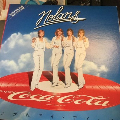 NOLANS EVERY HOME JAPANESE COCA-COLA PROMO PIC DISC VINYL LP RECORD INSERT