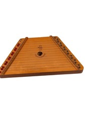 Nepeneno4ka 15 String Wooden Russian Lap Harp Musical Instrument Missing 2 Strin