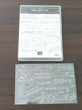 Stampin' Up! Ride With Me Photopolymer Stamp Set No Dies Holiday NEW