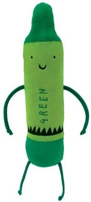 Drew Daywalt The Day the Crayons Quit Green 12 Plush (Soft Toy)