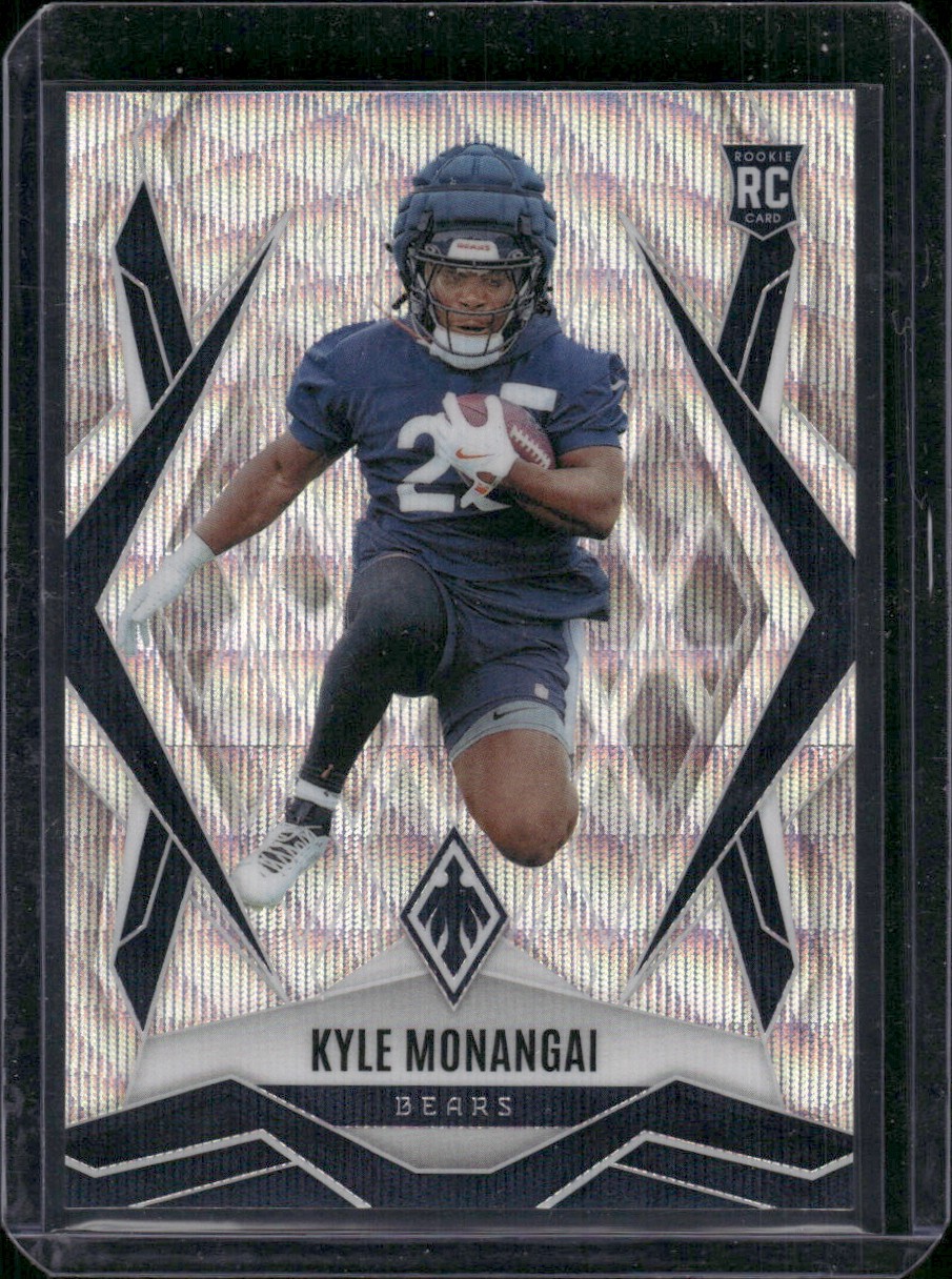 2025 Panini Phoenix #249 Kyle Monangai Blue Hyper Prizm #/199