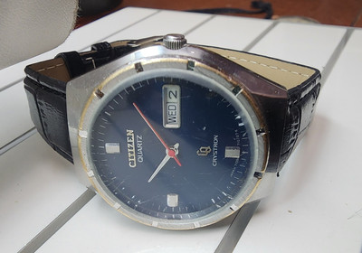 Vintage Citizen CQ Crystron Quartz 7100 December 1978 Kanji JDM