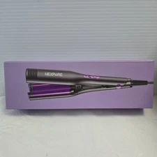 NEXPURE Curling Iron, Ionic Hair Crimper Tool, Hair Curler Waver Curling Wand