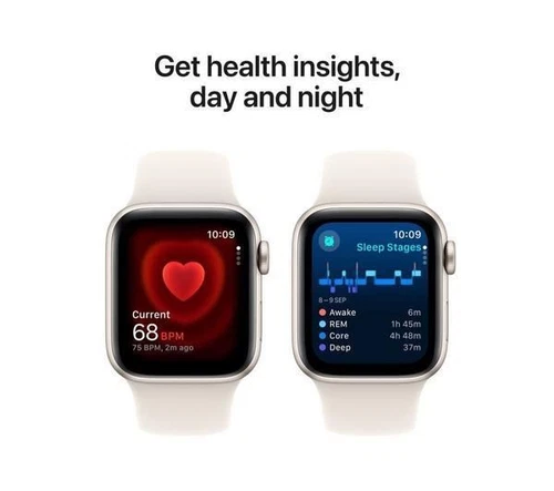 APPLE Watch SE Cellular - 40 mm - Starlight Aluminium Case - Picture 4 of 7