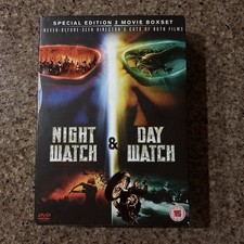 Night Watch + Day Watch Directors Cut PAL Region 2 DVD Boxset Timur Bekmambetov 