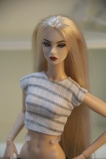 OOAK integrity toys Repaint Poppy Parker Custom Art Doll Head