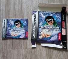 Yu Yu Hakusho Spirit Detective Game Boy Advance GBA Box and Manual Only 