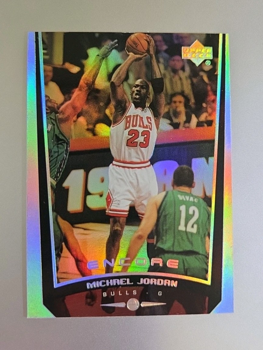 1998-99 Upper Deck Encore #113 Michael Jordan Chicago Bulls SP Rainbow Foil