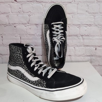 VANS Sk8-Hi Decon Sting Ray Men's 11 Black Vintage Suede Canvas 500714