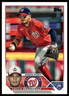2023 Topps #244 Cesar Hernandez
