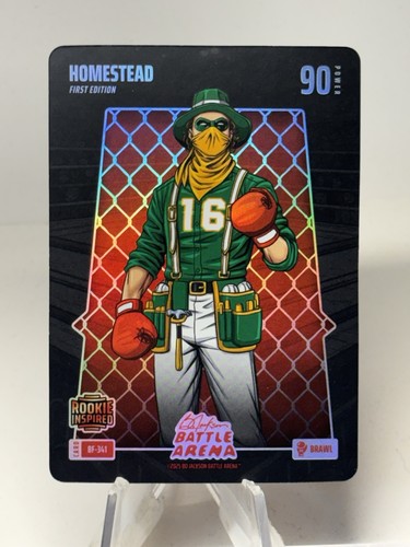 2026 Bo Jackson Battle Arena Homestead Nick Kurtz RC #BF-341 Brawl Battlefoil