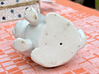 HIRADO Antique 19th Century Japanese Meiji Porcelain Okimono of Puppy Dog — photo 9